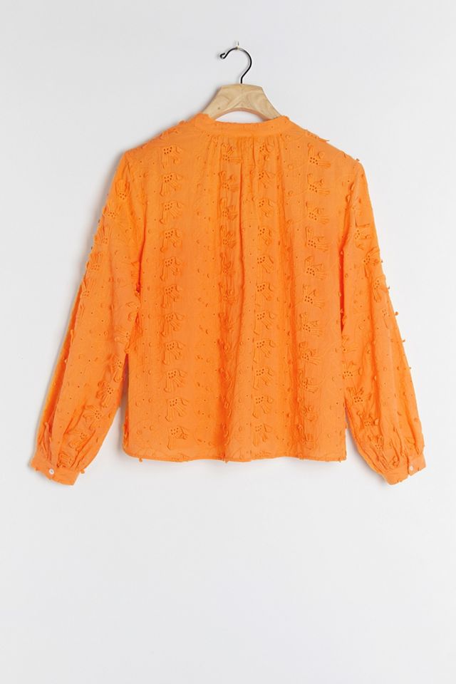 Kathryn Textured Blouse #5